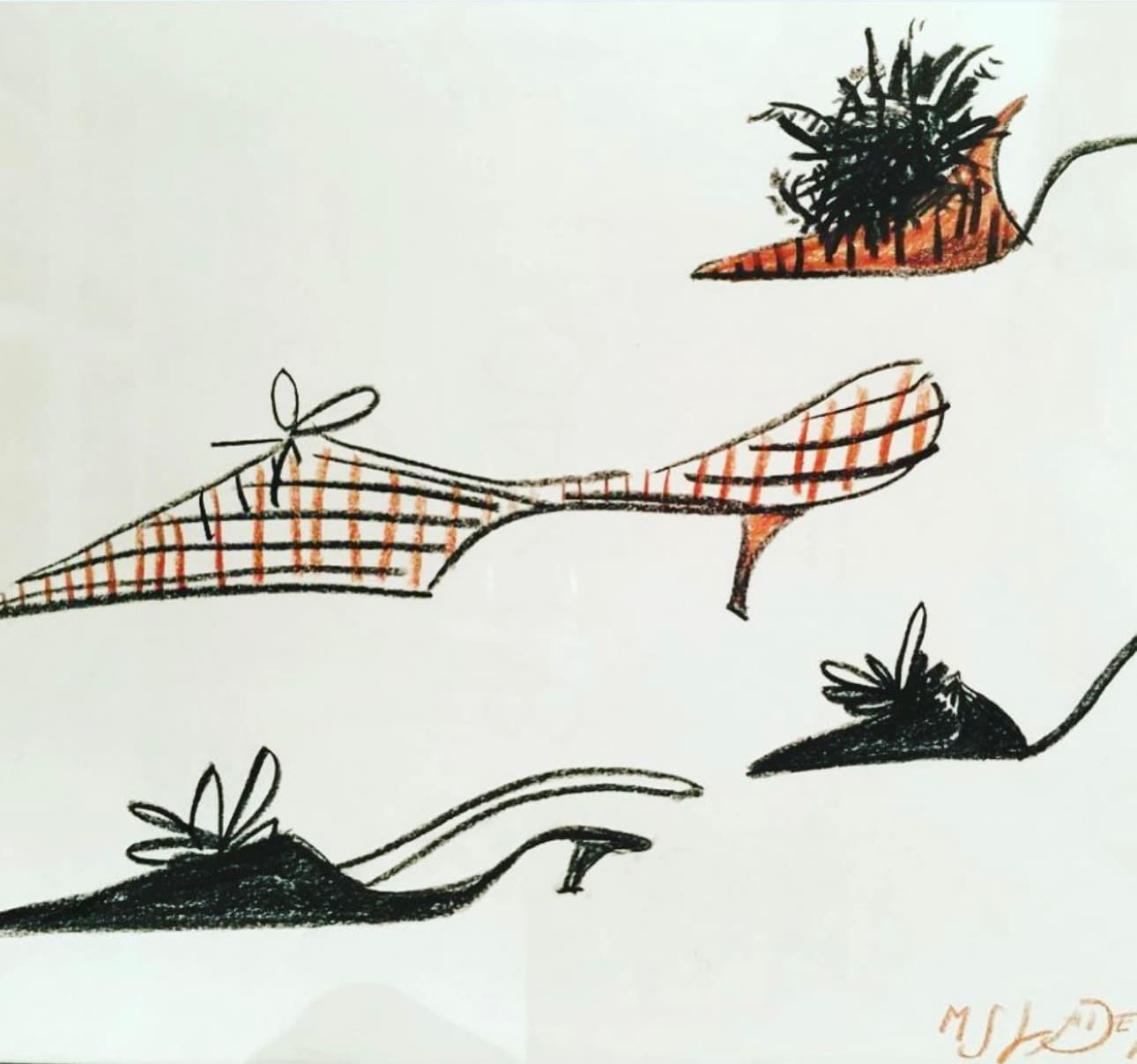 Fashion Shoe Sketches