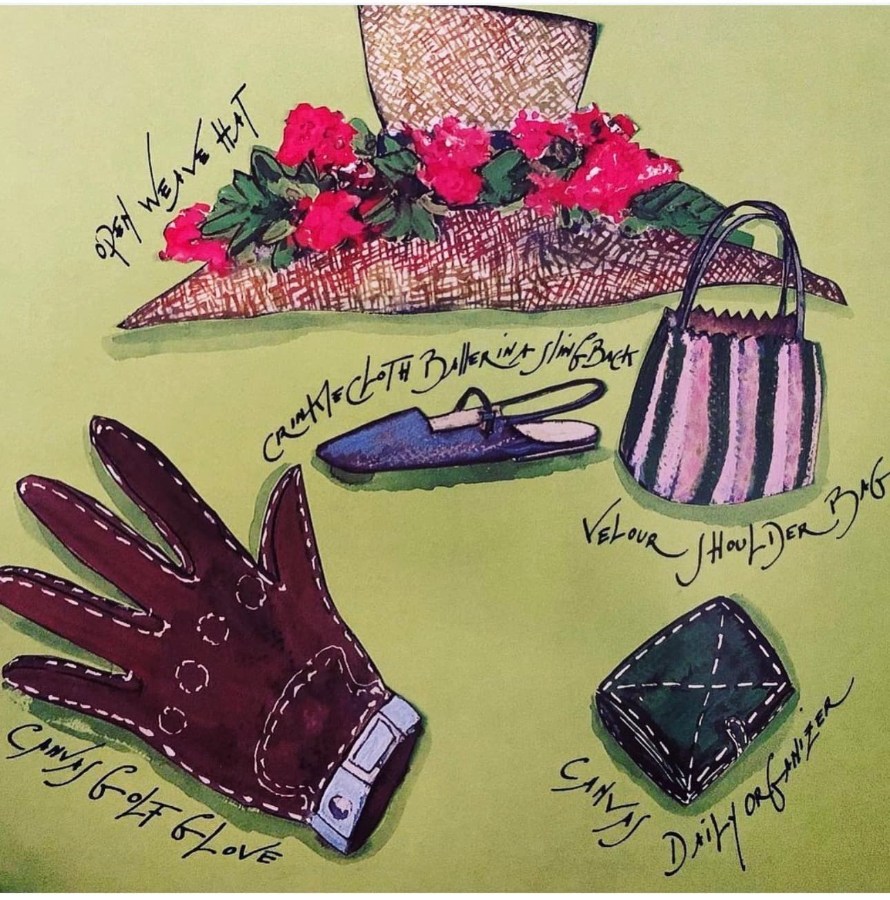 Accessories Study - Green