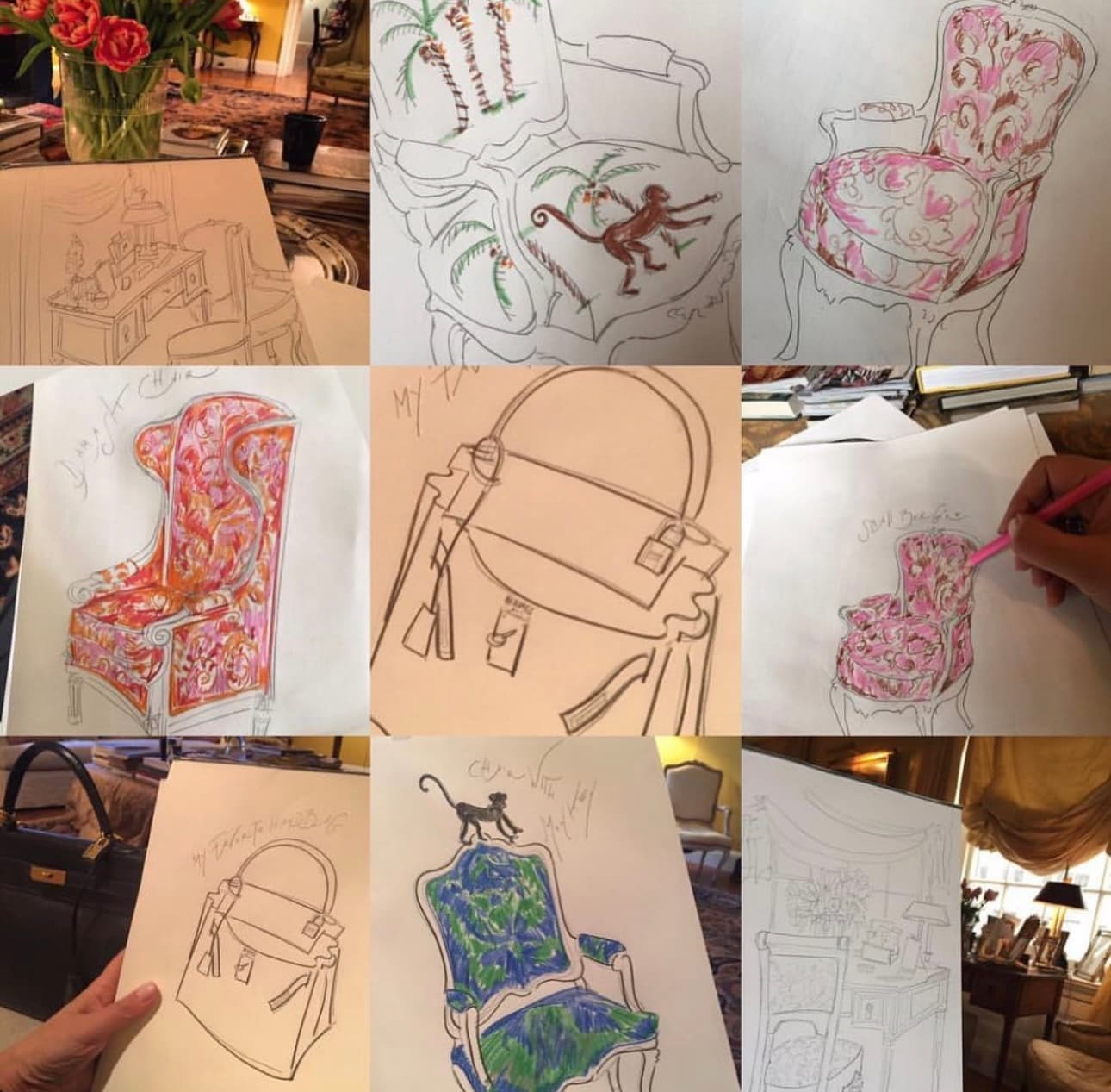 Studio Sketches - Chairs & Accessories