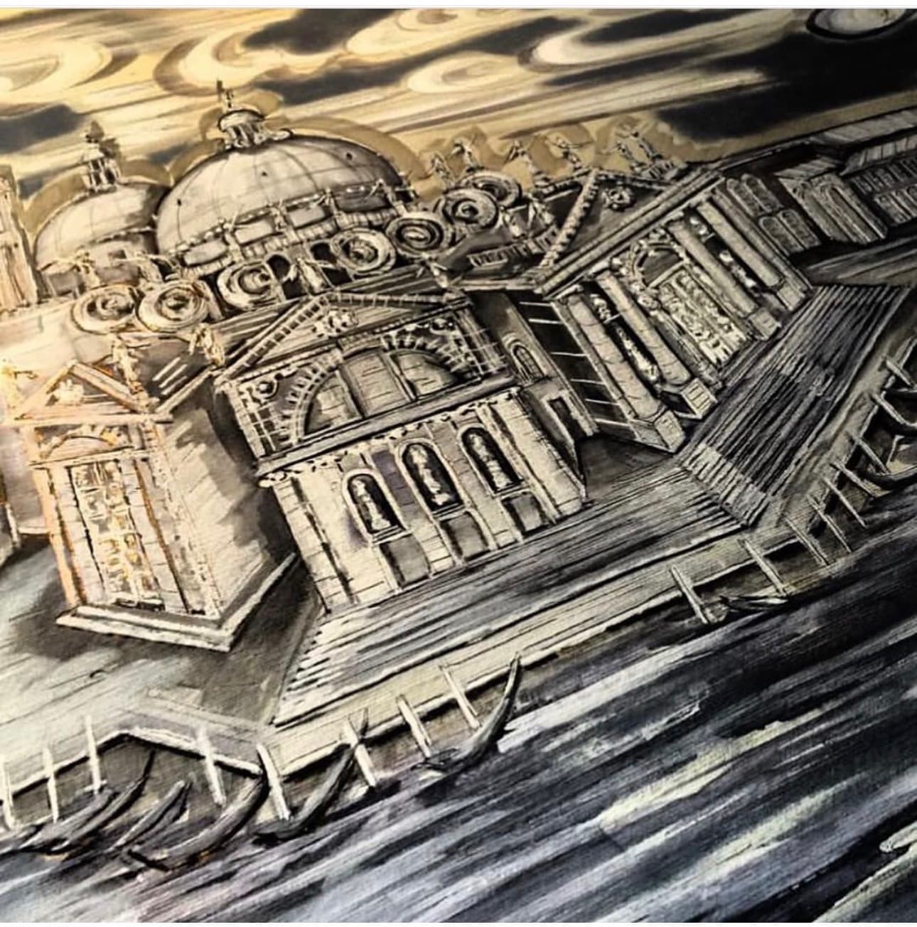 Santa Maria della Salute - Dramatic View
